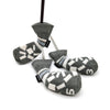 HUGELOONG Golf iron cover knit gray / white #3 #5 and other the numbers on the top